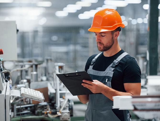 Manufacturing employee