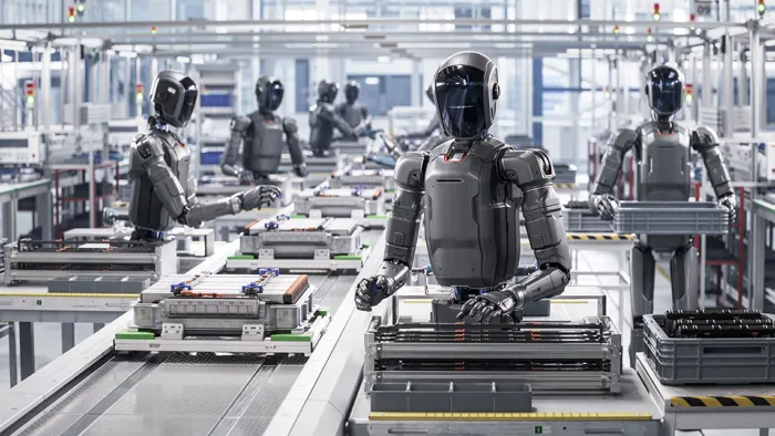 Video of Roland Berger discussing AI in manufacturing