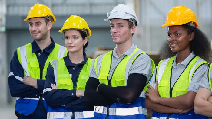 Manufacturing workers